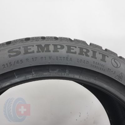 5. 215 45 17 4x SEMPERIT 215/45 R17 91V XL Speed-Grip 5 Winterreifen 2024 8,2-8mm