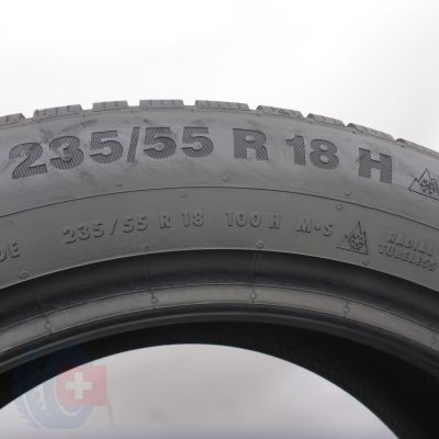 5. 235 55 18 2x CONTINENTAL 235/55 R18 100H AO WinterContact TS850P Winterreifen 2024 7,2-7,8mm
