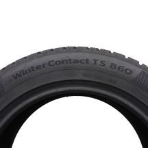 3. 205 55 16 1x CONTINENTAL 205/55 R16 91H WinterContact TS 860 Winterreifen 2018 8,2mm WIE NEU