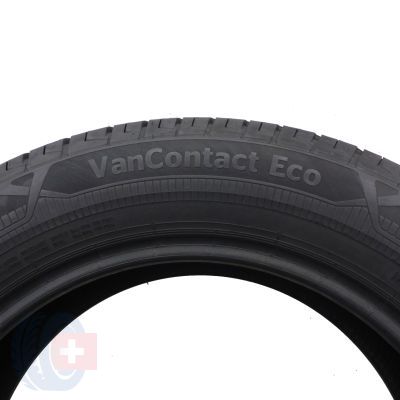 7. 4 x CONTINENTAL 215/60 R17C 109/107T VanContact Eco Sommerreifen 2019, 2021 WIE NEU 7,7-8mm