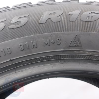 2. 205 55 16 2x PIRELLI 205/55 R16 91H Winter Cinturato Winterreifen 2022 6,8mm