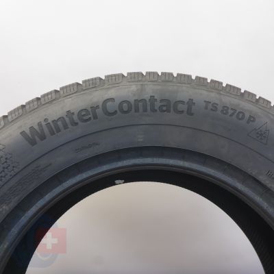 6. 245 65 17 4x CONTINENTAL 245/65 R17 111H WinterContact TS 870 P Winterreifen 2022 VOLL WIE NEU  