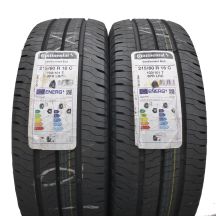 2 x CONTINENTAL 215/60 R16C 103/101T VanContact Eco Sommerreifen 2021 WIE NEU VOLL