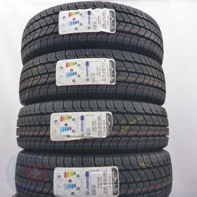 195 75 16C 4x UNIROYAL 195/75 R16C 107/105R Snow Max 3 Winterreifen 2021/22 VOLL WIE NEU  