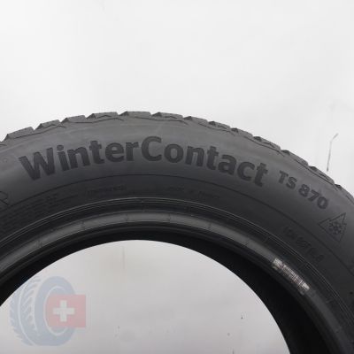 6. 185 65 15 2x CONTINENTAL 185/65 R15 88T WinterContact Ts870 Winterreifen 2021 7-7,2mm