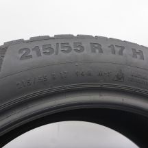 7. 215 55 17 2x CONTINENTAL 215/55 R17 94H WinterContact TS 850 P Winterreifen 2019 6,2mm