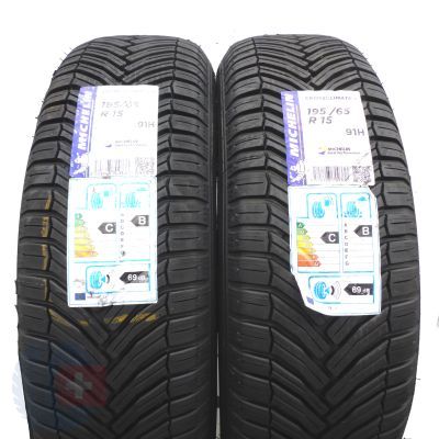 4.  195 65 15 4x MICHELIN 195/65 R15 91H CrossClimate+ Ganzjahresreifen 2017 Ungebraucht  