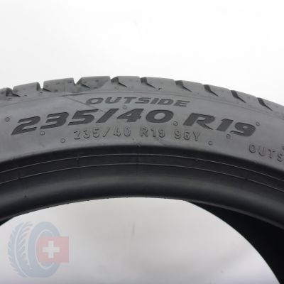3. 235 40 19 1x PIRELLI 235/40 R19 96Y XL Cinturato Sommerreifen 2025 WIE NEU 7,2mm