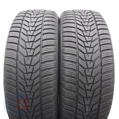 215 55 18 2x HANKOOK 215/55 R18 99V XL Winter I Cept evo 3 W330 Winterreifen 2023 7,8-8mm