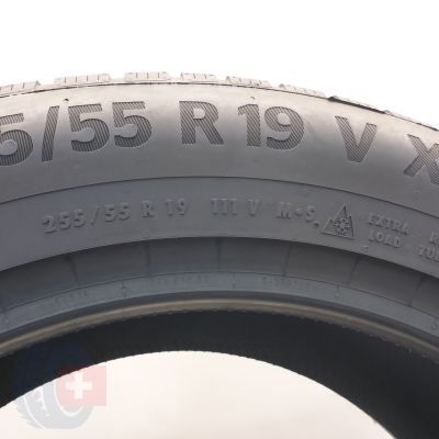 6. 255 55 19 2x CONTINENTAL 255/55 R19 111V XL WinterContact TS870 P Winterreifen  2024 8mm  WIE NEU