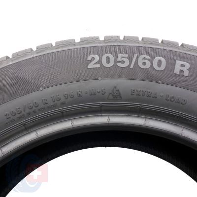 6. 205 60 16 2x CONTINENTAL 205/60 R16  96H XL ContiWinterContact TS 830 P Winterreifen 2023 8,2mm