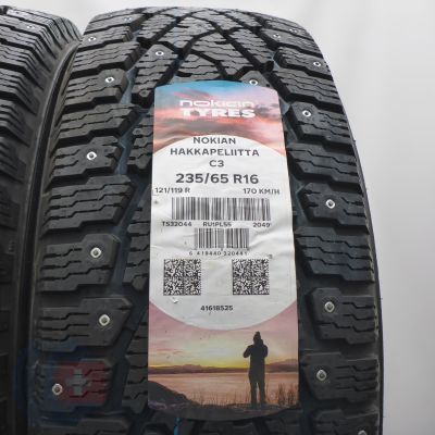 3. 235/65 R16C 4x NOKIAN 121/119R Hakkapeliitta C3 Winterreifen 2021 