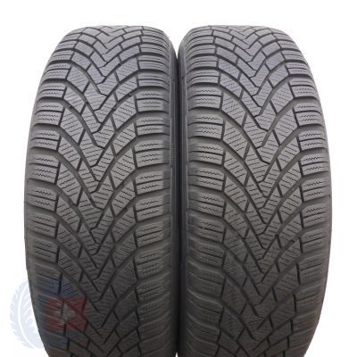 195 65 15 2x CONTINENTAL 195/65 R15 91T ContiWinterContact TS850 Winterreifen 2021 6-6,3mm