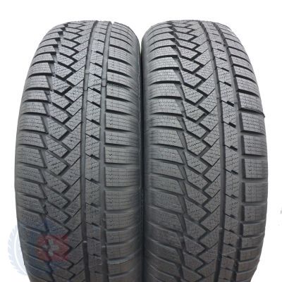 225 70 R16 2 x CONTINENTAL 225/70 R16 103H WinterContact TS 850 P SUV Winterreifen 2017 Voll Wie Neu 