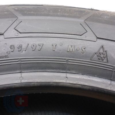 3. 4 x CONTINENTAL 195/60 R16C 99/97T VanContact Winter Winterreifen 2020 WIE NEU VOLL