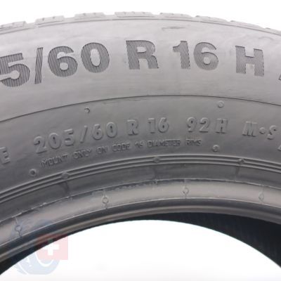 5.  205 60 16 1x CONTINENTAL 205/60 R16 92H WinterContact TS 850 P A0 Winterreifen 2023 8,2mm WIE NEU 