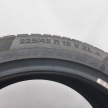 4. 225 45 19 1x CONTINENTAL 225/45 R19 96V XL WinterContact TS 850 P Winterreifen 2019 Ungebraucht   
