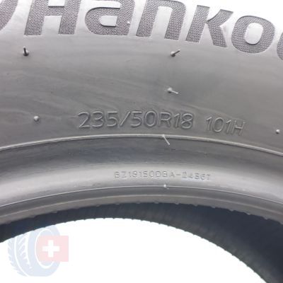 5. 235 50 18 4x HANKOOK 235/50 R18 101H XL Ventus evo SUV K137A Sommerreifen 2025 5,8-6mm