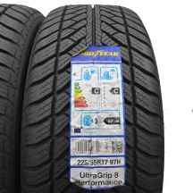 4. 225 55 17 2x GOODYEAR 225/55 R17 97H BMW UltraGrip 8 Performance Winterreifen 2015, 2016 UNGEBRAUCHT
