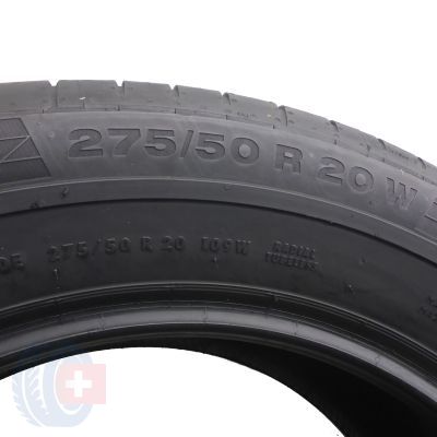 9. 4 x CONTINENTAL 275/50 R20 109W ContiSportContact 5 SUV MO Sommerreifen 2017 5,5-5,8mm