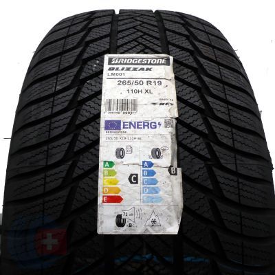 1 x BRIDGESTONE 265/50 R19 110H XL BMW Blizzak LM001 RunFlat Winterreifen 2021 WIE NEU VOLL