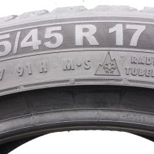 2. 225 45 17 1x SEMPERIT 225/45 R17 91H Speed-Grip 5 Winterreifen 2024 WIE NEU 