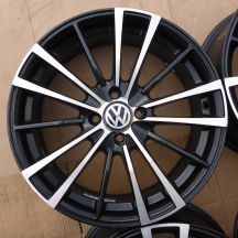 4. Alufelgen 17 VW 4x100 7J Et42 Vento Golf III