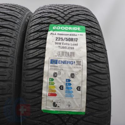 2.  225/50 R17 2x GOODRIDE 98W XL All Seasdon Elite Z-401 Ganzjahresreifen 2023 VOLL WIE NEU 