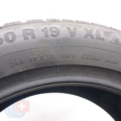 7. 265 50 19 2x CONTINENTAL 265/50 R19 110V XL WinterContact TS 850 P Suv MGT Winterreifen 2020 Ungebraucht  