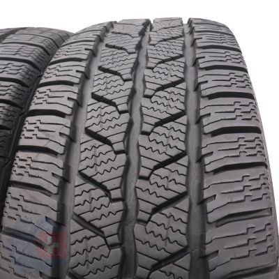 4. 205 65 16C 2x CONTINENTAL 205/65 R16C 107/105T VanContact Winter Winterreifen 2023 WIE NEU 9-9,5mm