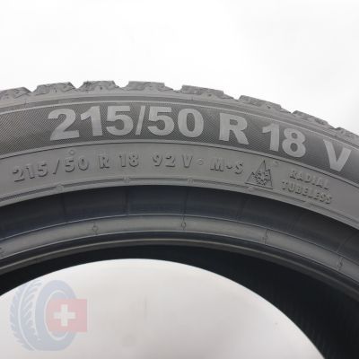 8. 215 50 18 4x SEMPERIT 215/50 R18 92V Speed-Grip 5 Winterreifen 2025 8,5-7,5mm WIE NEU