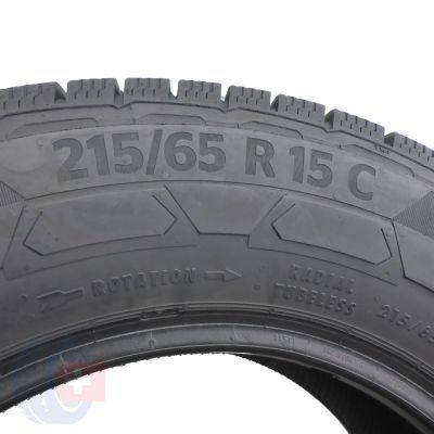 4. 2 x CONTINENTAL 215/65 R15C 104/102T VanContact Winter Winterreifen 2018 7,2 ; 9,2mm