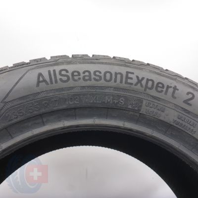6.  235 55 17 4x UNIROYAL 235/55 R17 103V XL AllSeason Expert 2 Ganzjahresreifen 2023 VOLL WIE NEU 