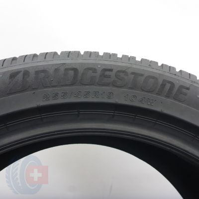 3.  255 45 19 1x BRIDGESTONE 255/45 R19 104W XL Blizzak 6 Winterreifen 2024 7mm WIE NEU 