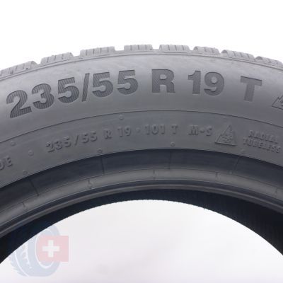 4.  235 55 19 1x CONTINENTAL 235/55 R19 101T WinterContact TS 850 P SEAL Winterreifen 2022 VOLL WIE NEU