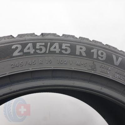 7. 245 45 19 4x SEMPERIT 245/45 R19 102V XL Speed-Grip 5 Winterreifen 2025 8,5-7,8mm