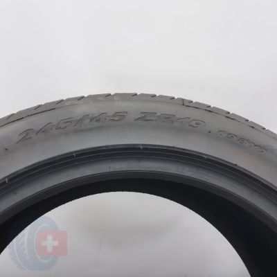 6. 245 45 19 2x PIRELLI 245/45 ZR19 98Y P Zero MGT Sommerreifen 2021 Ungebraucht  