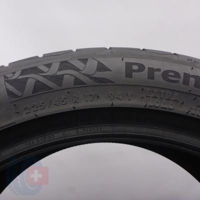 6. 225 45 17 2x CONTINENTAL 225/45 R17  94Y XL PremiumContact 6 Sommerreifen 2025 6,5mm 