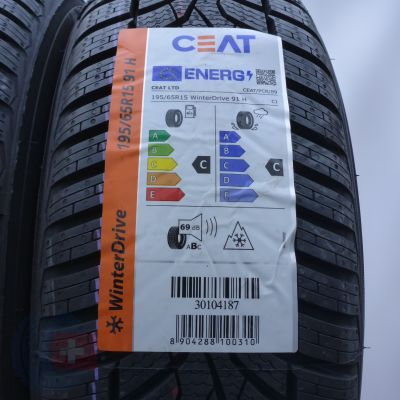 3.  195 65 R15 4x CEAT 195/65 R15 91H Winter Drive Winterreifen 2025 VOLL WIE NEU 