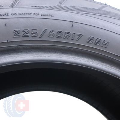 5. 4 x FALKEN 225/60 R17 99H HS449 EuroWinter Winterreifen 2016 6-6,8mm
