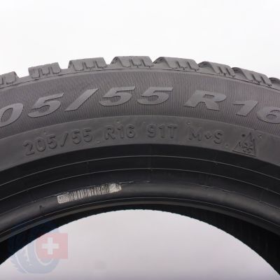 7.  205 55 16 2x PIRELLI  205/55 R16 91T Cinturato Winter 2 Winterreifen 2022 8,2mm