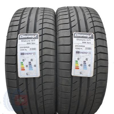 3. 255 50 20 4x GRIPMAX 255/50 R20 109W XL Stature H/P SUV Sommerreifen 2021 VOLL WIE NEU