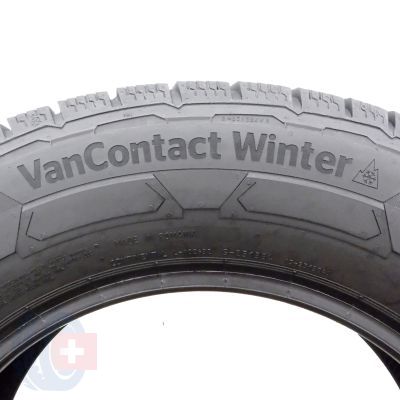 6. 225 65 16C 2x CONTINENTAL 225/65 R16C 112/110R VanContact Winter Winterreifen 2022 7mm