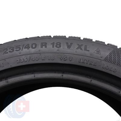 3. 235 40 18 1x CONTINENTAL 235/40 R18 95V XL WinterContact Ts850P Winterreifen 2019 6,8mm