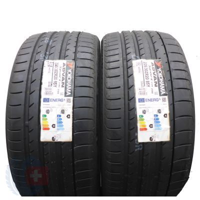 4. 225 30 20 4x YOKOHAMA 225/30 ZR20  85Y XL Advan Sport V105 Sommerreifen 2021 VOLL WIE NEU
