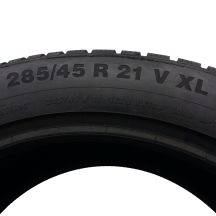 3. 285 45 21 1x CONTINENTAL 285/45 R21 113V XL WinterContact TS850P AO SUV Winterreifen 8,8mm 2022 Wie Neu