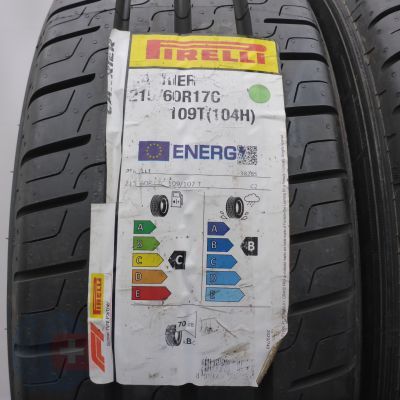 2. 215 60 17C 2x PIRELLI 215/60 R17C 109/107T Carrier Sommerreifen 2022 WIE NEU VOLL