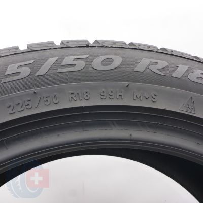 6. 225 50 18 4x PIRELLI 225/50 R18 99H XL Sottozero 3 Winter AO Winterreifen 2022 6,2-7mm