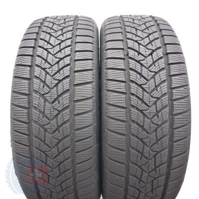 215 55 18 2x DULOP 215/55 R18 99V XL Winter Sport 5 SUV Winterreifen 2022 8,8mm WIE NEU 