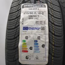 4. 215 60 16C 4x SEMPERIT 215/60 R16C 103/101T Van-Grip3 Winterreifen 2023 VOLL
